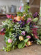 Flower farmer florist Georgie Newbery creates sheafs of flowers for coffins using simple sustainable floristry techniques & in this demonstration she will show you how you too can make such flowers as tributes & for sympathy. Suitable for professional florists & people who love to design with flowers for pleasure.