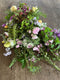 Flower farmer florist Georgie Newbery creates sheafs of flowers for coffins using simple sustainable floristry techniques & in this demonstration she will show you how you too can make such flowers as tributes & for sympathy. Suitable for professional florists & people who love to design with flowers for pleasure.