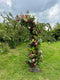 Join flower farmer florist Georgie Newbery for this online demo where she’ll demonstrate creating a broken floral arch for a wedding or event. Using sustainable mechanics, fresh garden flowers and foliage, and no floral foam, Georgie will demo making an arch so you can learn how to eventually create one of your own. 