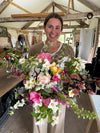 Develop your flower farming skills on this intensive three day course delivered by flower farmer and florist Georgie Newbery on her Somerset flower farm. Georgie will share all her extensive experience with you as a flower farmer and florist, growing eco friendly, sustainable flowers.